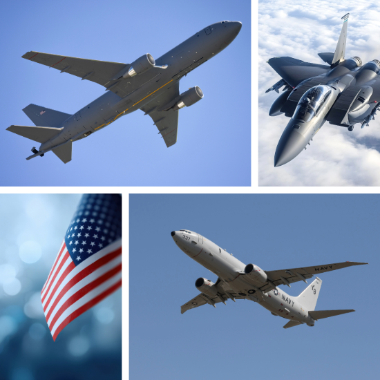 Military Aircraft Collage